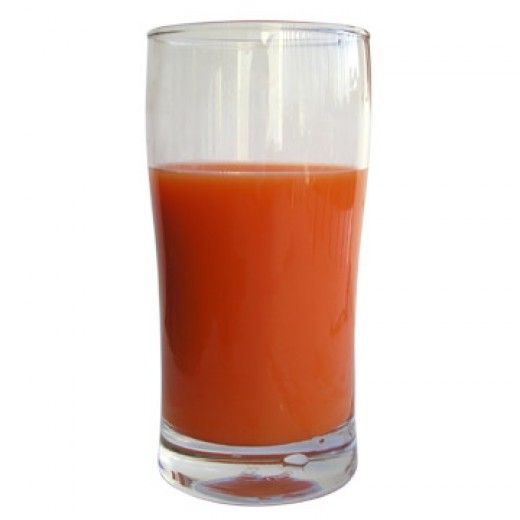 Напиток из моркови и клюквенного сока