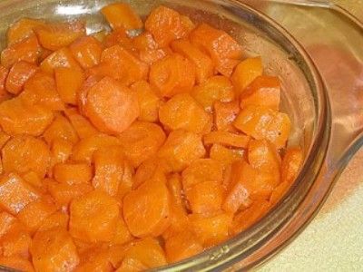 Морковь тушёная