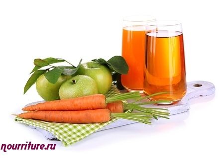 Морковно-капустно-яблочный сок для повышения иммунитета