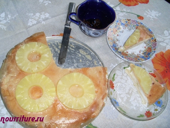 Торт сливочно-ананасовый