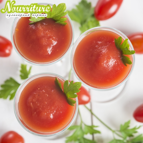 Стишок о пользе петрушки и томатного сока