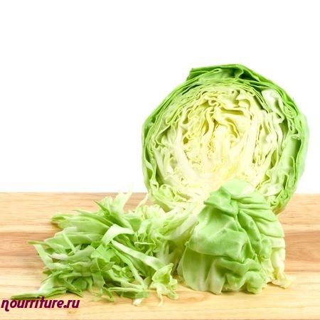 Постный салат из белокочанной капусты