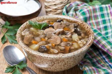 Польская кухня: крупник и грибной суп