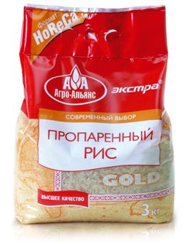 Рис длиннозёрный пропаренный (gold)
