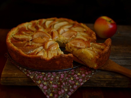 Пирог яблочный