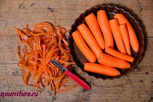 Тёртая морковь при сухой коже на лице (маска)