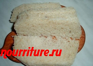 Рулет из хлеба с рыбной начинкой