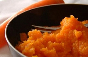 Салат из морковного пюре