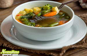 Вегетарианский овощной суп при панкреатите