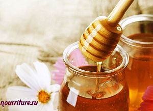 Печёный лук с мёдом (при кашле или одышке)